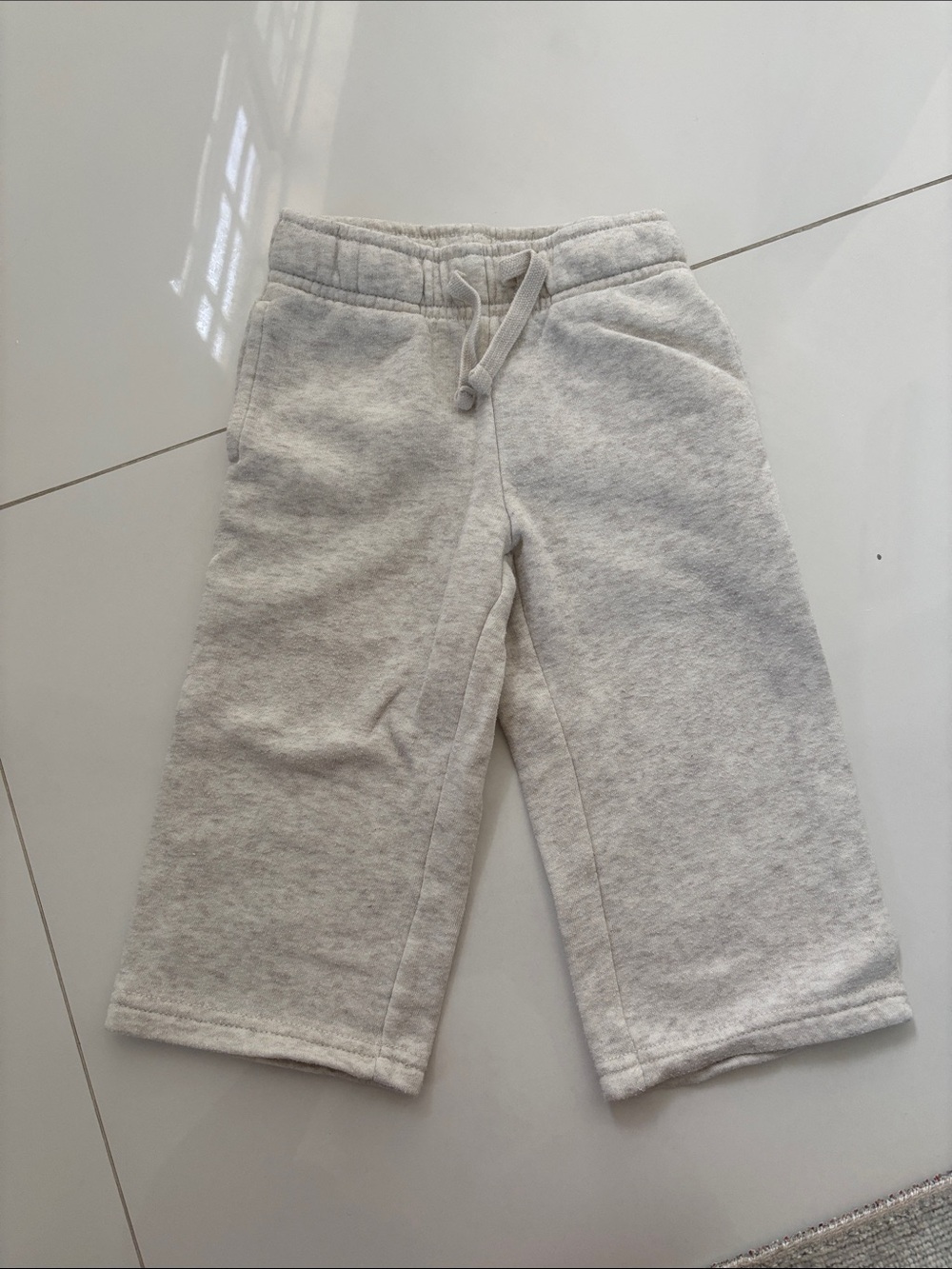 okie dokie Light Gray Kids Sweatpants with Drawstring